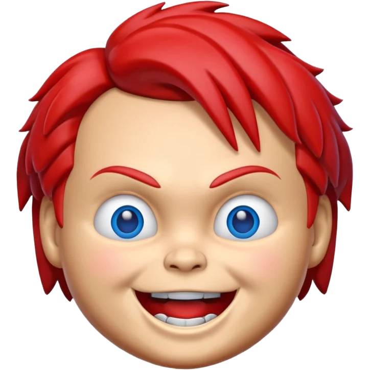Un emojin de chuky emoji