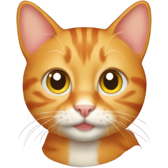 Orange tabby cat emoji