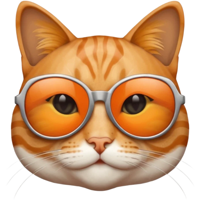 Cat wearing sunglasses emoji