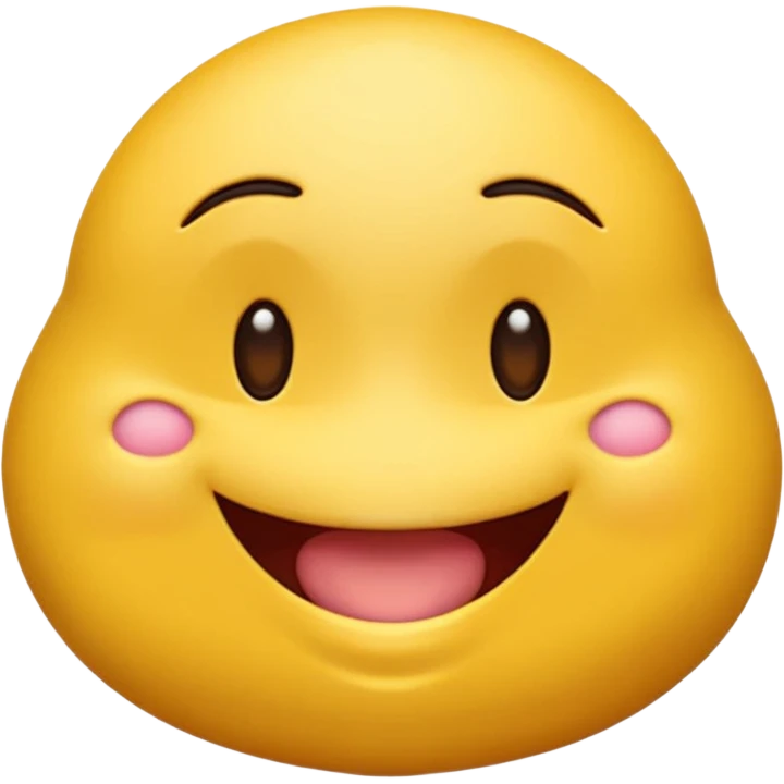 Emoji mordiéndose el dedo sonriendo de forma coqueta emoji