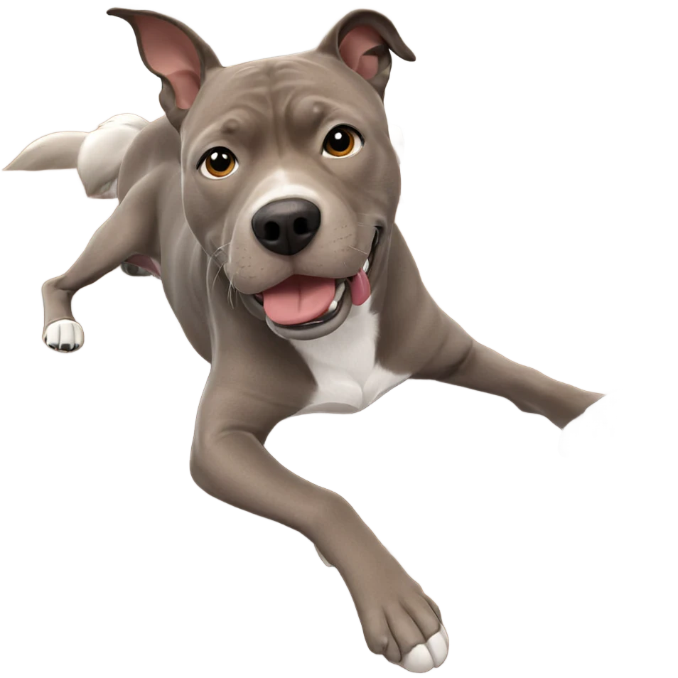 dog relaxing on couch indoors emoji