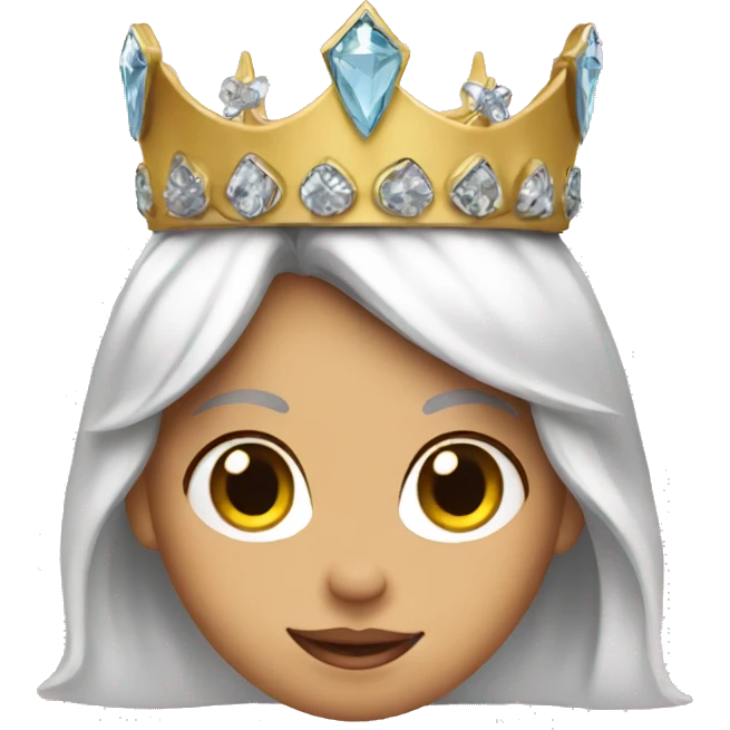 Princess with crown emoji