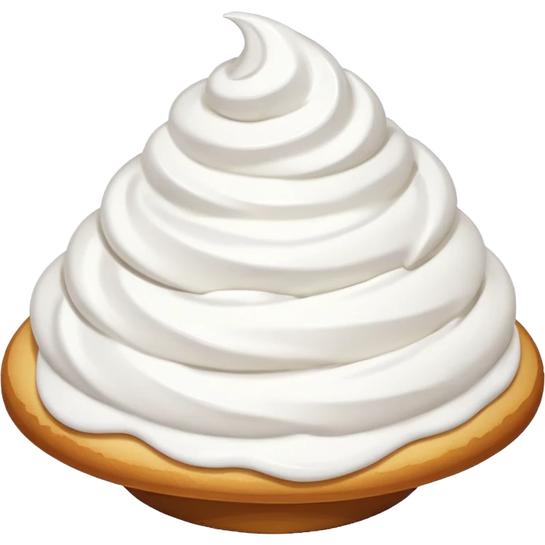 whipped cream emoji