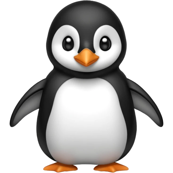 Pinguino cute emoji
