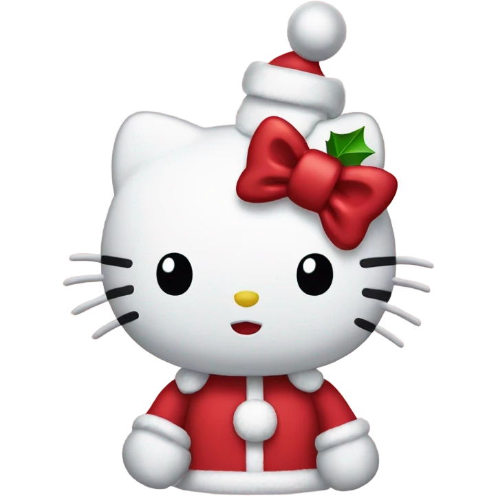 christmas hello kitty  emoji