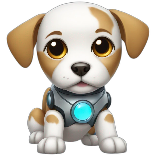 robot puppy emoji