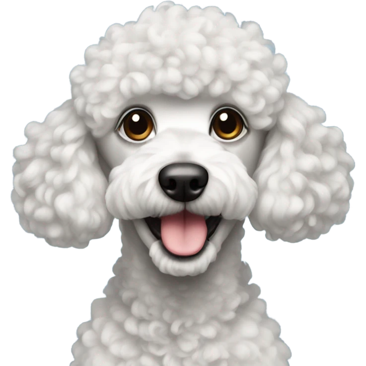 Poodle emoji
