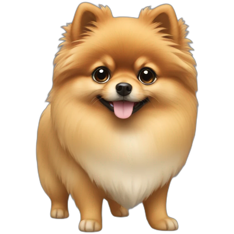 Pomeranian Dog breed Overview emoji
