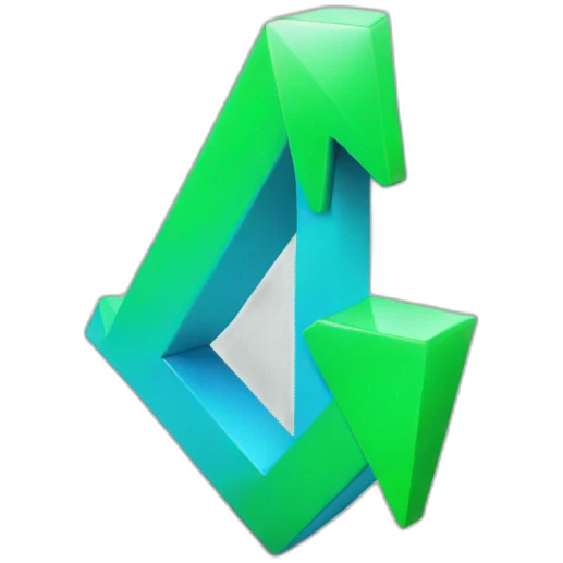 3d graph with up arrow emoji