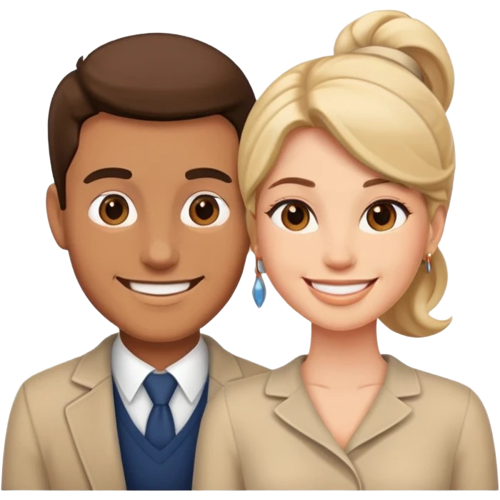 Man and woman  emoji
