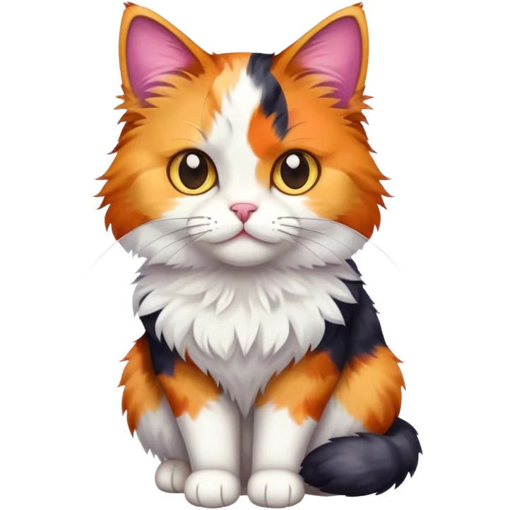 Calico cat emoji