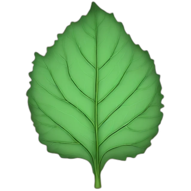 Tobacco leaf emoji