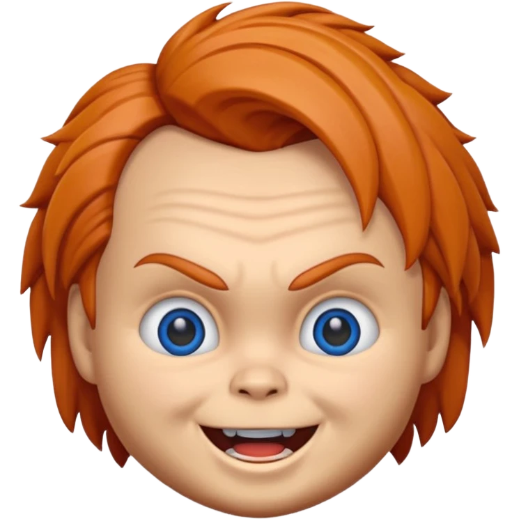 Un emojin de chuky emoji