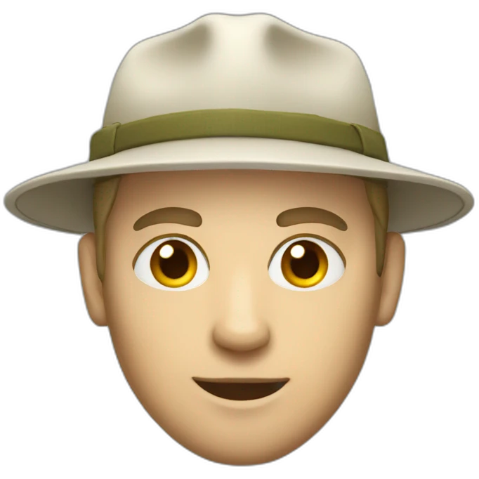 white deer hunter emoji