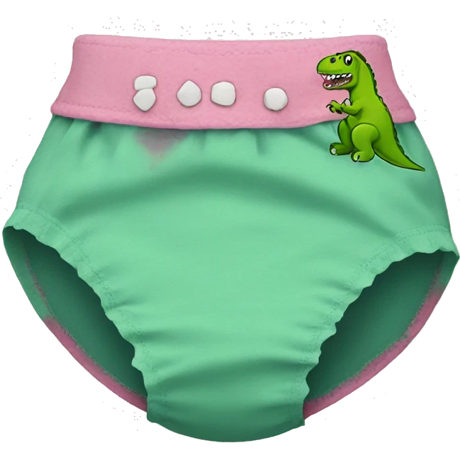 “Panties with dinosaur” emoji