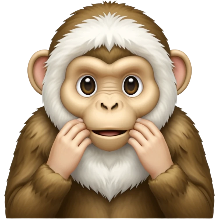 Speak no, hear no and see no evil emoji