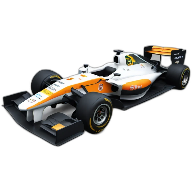 formula 1 car emoji