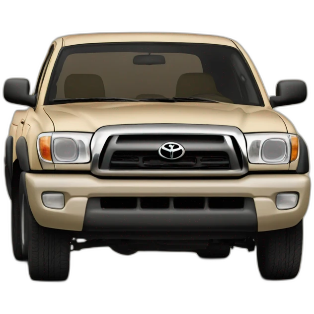 2003 Toyota Tacoma ext cab 2wd with sand paint emoji