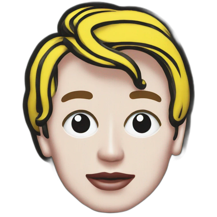 Roy Lichtenstein emoji