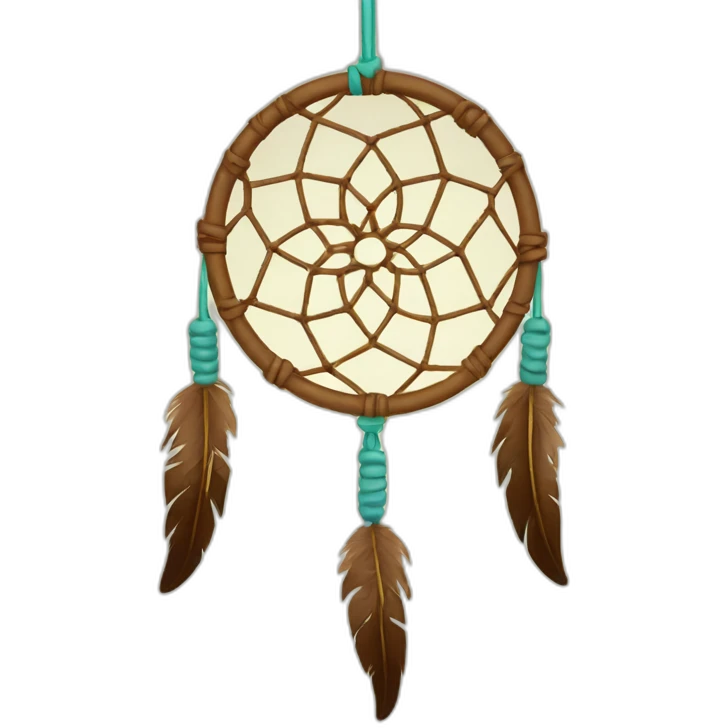 Dreamcatcher on a string emoji