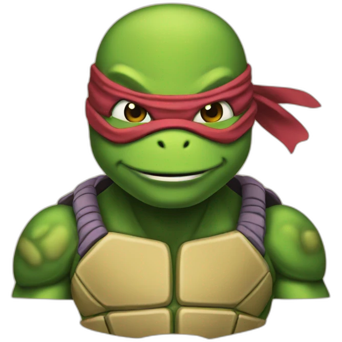 Ninja turtle emoji