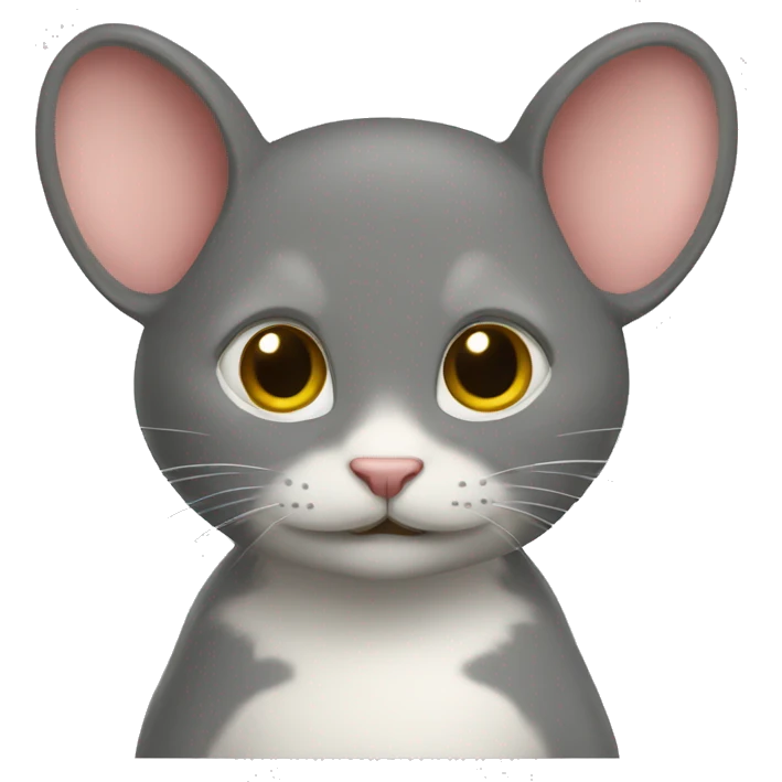 Chat souris emoji
