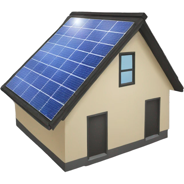 solar roof emoji