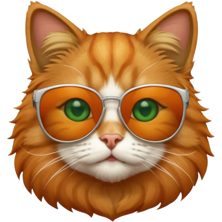 Cat wearing sunglasses emoji