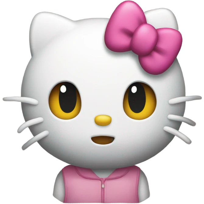 Make a mad hello kitty emoji emoji
