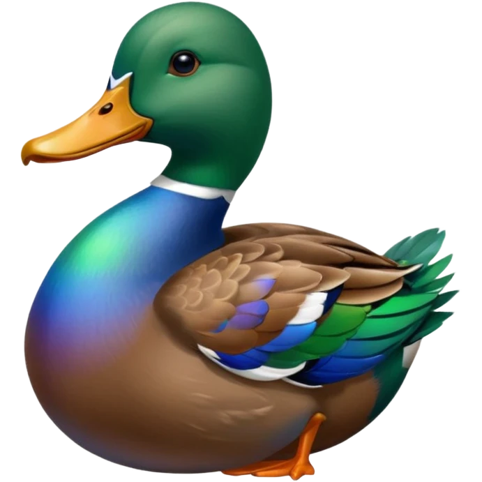 Create a mallard
 emoji
