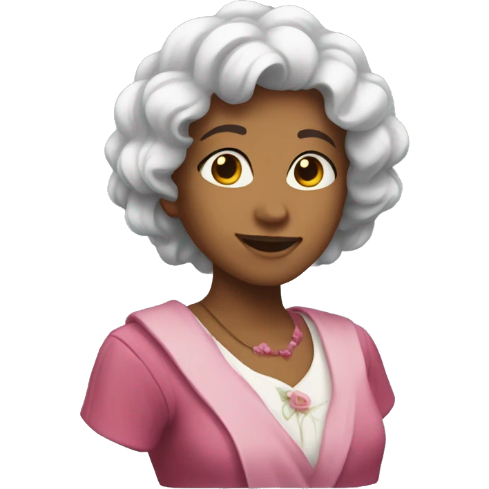 Rosa wollendecke emoji