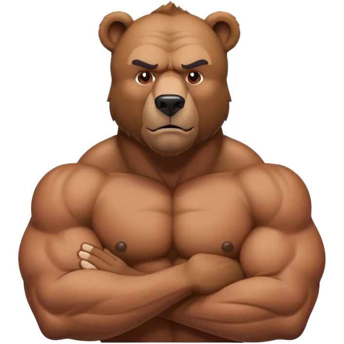 muscle bear emoji