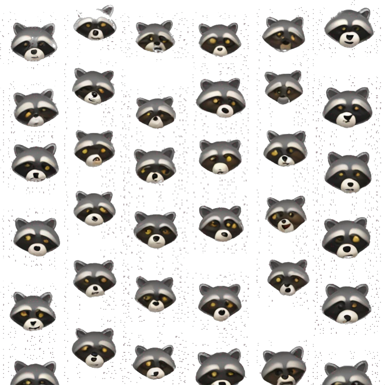 raccoon thief emoji