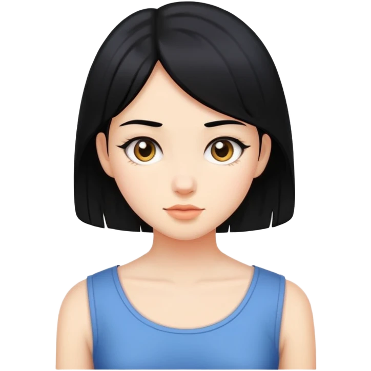 I want a girl he have a black hear and he was slim  emoji