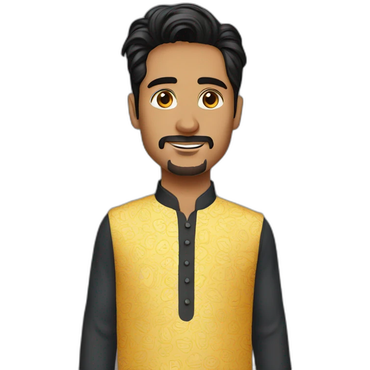 Iron man in kurta pajama  emoji
