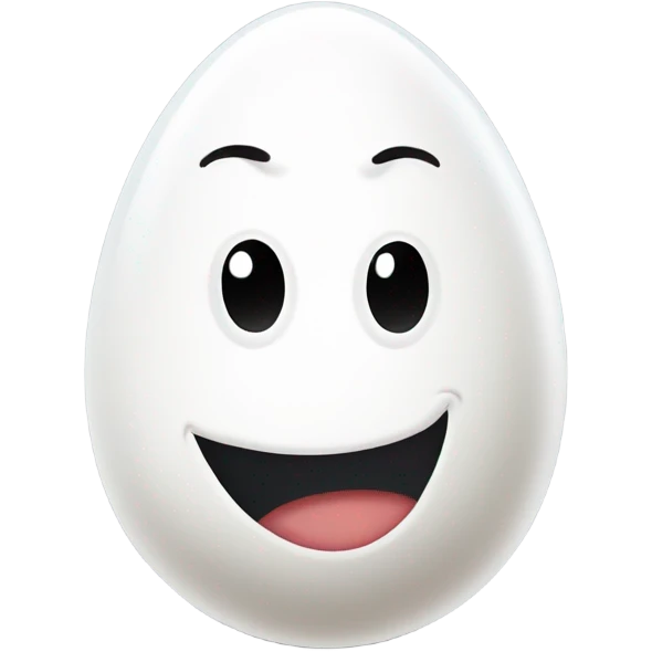 smirking egg emoji