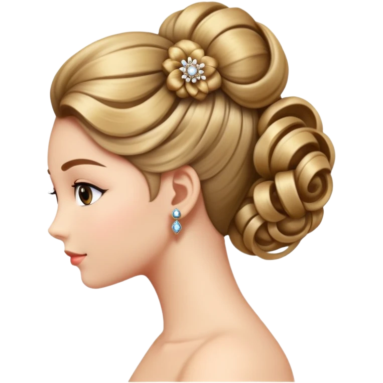 Updo emoji