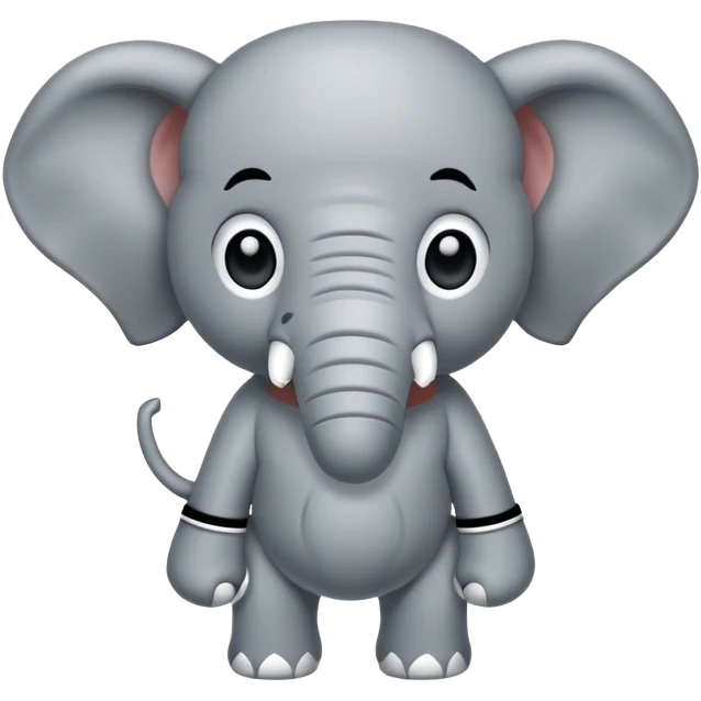 Elephant boxer emoji