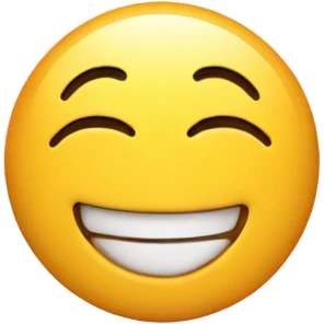 Happy Face with hearts around it emoji