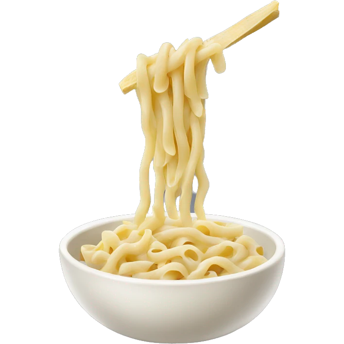Alfredo pasta emoji