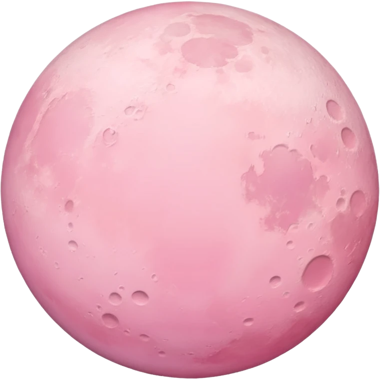 pink moon emoji