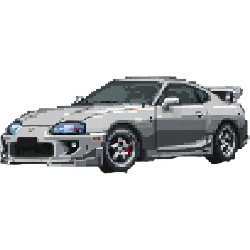 Toyota Supra 1980s emoji