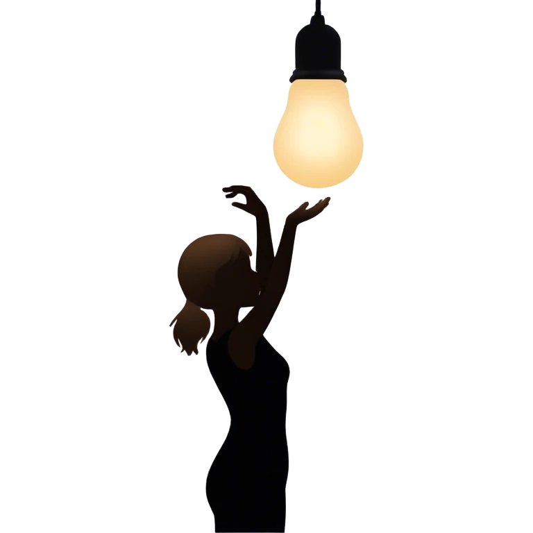 The person turns off the lights emoji