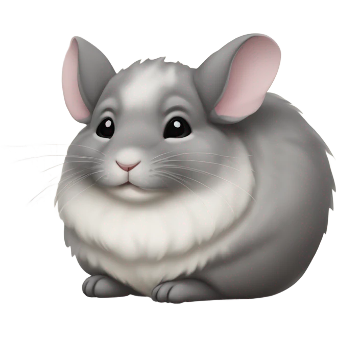 Chinchilla sleeping  emoji