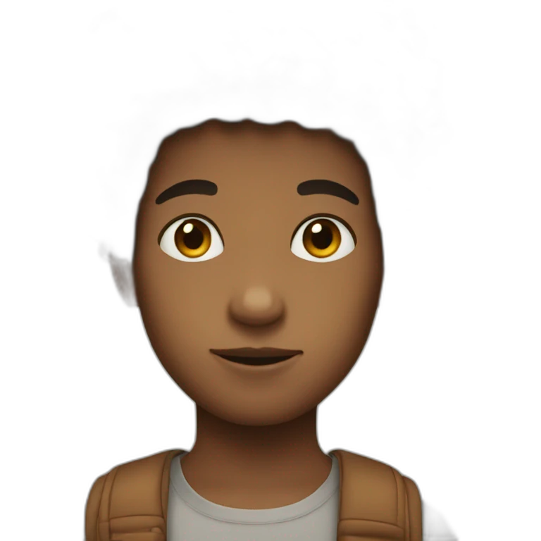 boy with afro emoji