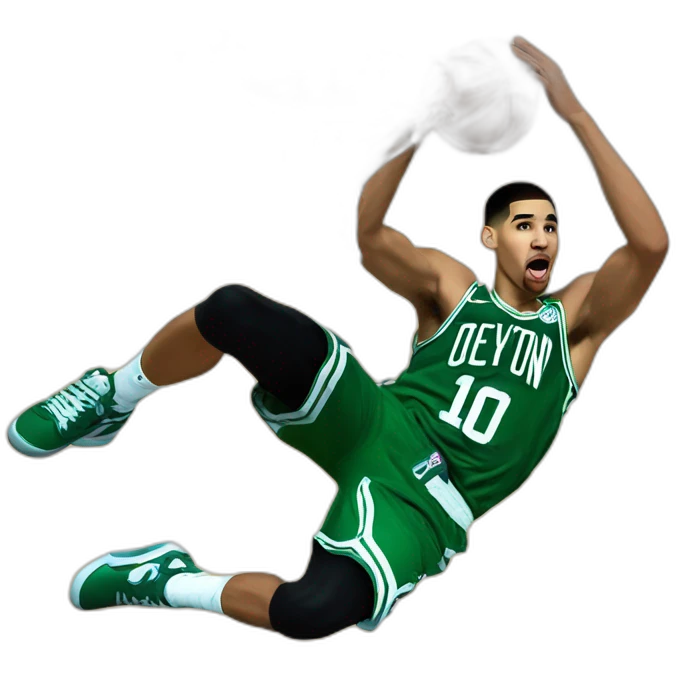Jayson tatum dunk emoji