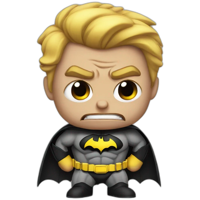 very angry batman emoji
