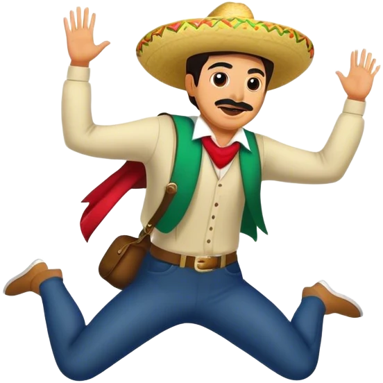 Mexican jumping  emoji