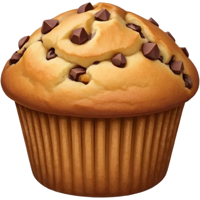 Delicious muffin emoji