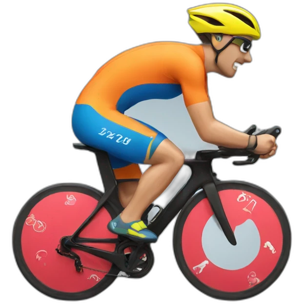 Triathlon emoji